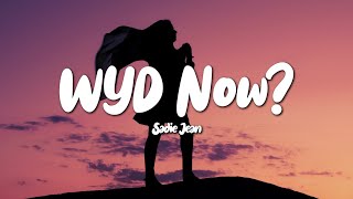 Sadie Jean  WYD Now Lyrics [upl. by Erdnassak]