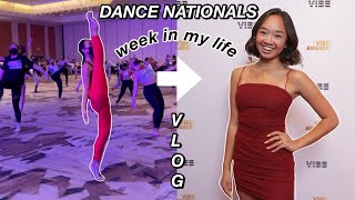 week in my life during DANCE NATIONALS  Nicole Laeno [upl. by Kinimod]