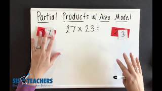 Multiplication Partial Products with Area Model [upl. by Carder]