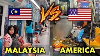 MALAYSIA vs USA  An Honest Review hint Malaysia wins [upl. by Akirdnas]