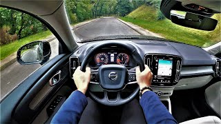 Volvo XC40 Inscription 190HP  POV Test Drive GoPRO driving [upl. by Ahsinyt]