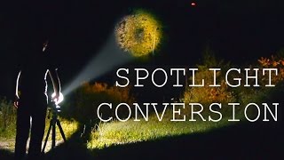 DIY Spotlight From A Flashlight [upl. by Edecrem950]