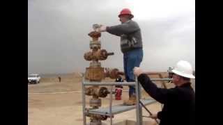 Gas Well  Wellhead Repair [upl. by Hebert]