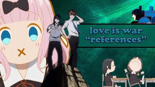 Kaguyasama Love Is War is full of references season one and two [upl. by Adnof]