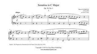 Clementi  Sonatina Op 36 No 1 13 [upl. by Carlene]