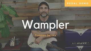 Wampler  Tumnus Deluxe  Extremely Versatile Boost Pedal  Demo [upl. by Chelton]