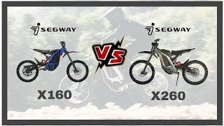 SEGWAY X160 vs X260  Ride and Review similar to a Sur Ron [upl. by Balas]