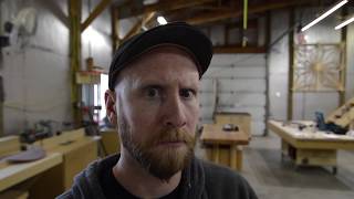 Tour a small professional woodworking shop The Boardroom [upl. by Winsor420]