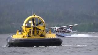 Hovercraft Eco Adventure amp Wildlife Viewing  Ketchikan Alaska [upl. by Alekim162]