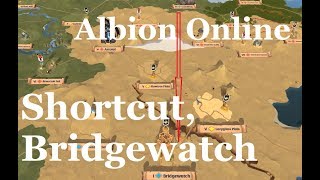 Albion Online  Caerleon to Bridgewatch fast almost safely [upl. by Berkshire980]