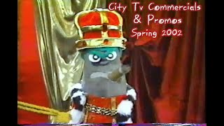 City TV Commercial Compilation  2002  Nostalgic Ads from Canadian Television 📺🇨🇦 [upl. by Oler]