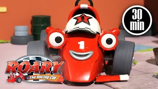 Roarys on the Case  Roary the Racing Car  Compilation  Cartoons For Kids [upl. by Terrag]