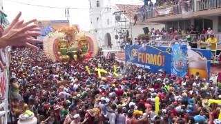 Carnival in Las Tablas Panama  Day 1 Parades with Calle Abajo amp Calle Arriba [upl. by Leahcimnaj]