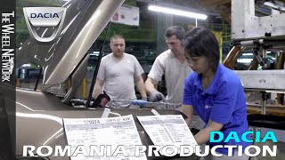 Dacia Production in Romania [upl. by Pasol306]