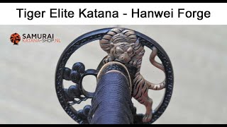 Tiger Elite Katana  Hanwei Forge [upl. by Anyalram]