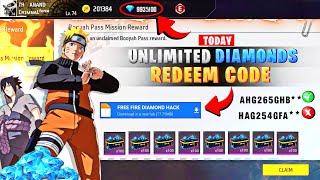 Today Diamonds Redeem code 🔥  Free fire free Diamond app tamil 💎  Unlimited Diamonds trick ✅ [upl. by Kennett]