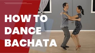 How To Dance Bachata For Beginners  The Basic Steps [upl. by Jacqueline]