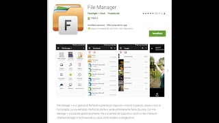 File Manager per Android [upl. by Eicats]