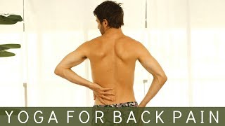 Yoga For Back Pain  Tim Senesi Yoga [upl. by Notnek]