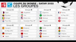 REPLAY  Retrouvez le tirage au sort de la Coupe du monde 2022 • FRANCE 24 [upl. by Mungo255]