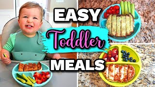 QUICK and EASY TODDLER MEALS for Moms Who Don’t Cook [upl. by Magdala]