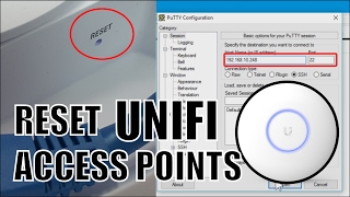 How to reset Unifi Access Points to factory default  English Version [upl. by Nahc]