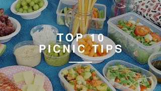 Top 10 Picnic Tips  Madeleine Shaw  Wild Dish [upl. by Merralee]