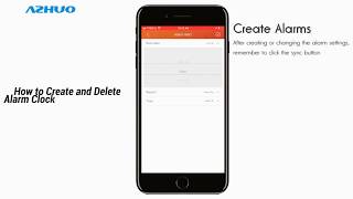 How to Create and Delete Alarm Clock on Veryfitpro APP [upl. by Jc]