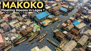 MAKOKO Whats Inside the FLOATING SLUM of Lagos Nigeria [upl. by Inman]