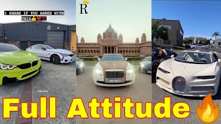 Fully Modified Sports And Luxury Car Attitude shayari lover viral video 2021MHA TikTok [upl. by Nnairol]