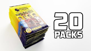 INVINCIBLE amp GOLDEN BALLER  PANINI ADRENALYN XL 202021 PREMIER LEAGUE 20 Packs [upl. by Amuwkuhc]