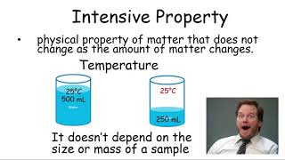 PROPERTIES OF MATTER Extensive and Intensive [upl. by Ardnahcal656]