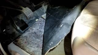 Wet Drivers Side Floorboard GMC Sierra Chevy Silverado Part 1 [upl. by Eedissac146]