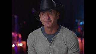 Tim McGraw talks about his favorite part of touring [upl. by Arras]