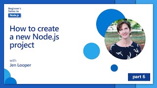 How to create a new Nodejs project 6 of 26  Nodejs for Beginners [upl. by Emilio]