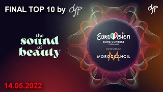 Eurovision 2022  Final TOP 10 [upl. by Strawn]