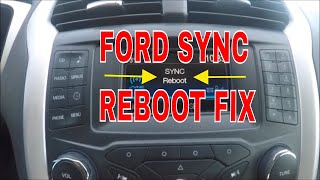 Ford Sync Bluetooth Fix [upl. by Buyers]