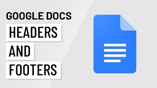 Google Docs Headers and Footers [upl. by Thecla744]