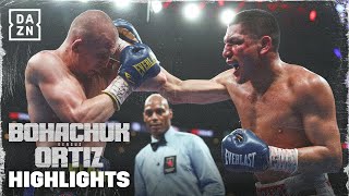 FIGHT HIGHLIGHTS  VERGIL ORTIZ VS SERHII BOHACHUK [upl. by Sparks885]