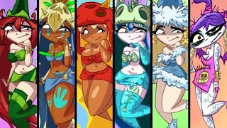 Rayman Origins  All Nymphs amp Powers [upl. by Bev]