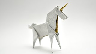 ORIGAMI UNICORN Jo Nakashima [upl. by Jdavie]