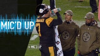 Big Ben amp Mike Tomlin Micd Up vs Panthers quotCan I get a hugquot  NFL Films [upl. by Arlee]