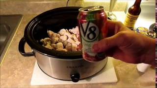 Moms Crockpot Beef Stew Recipe [upl. by Rufina]