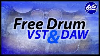 Free Drum VST and DAW That You Can Use With Electronic Drums [upl. by Hume]