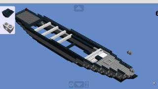 How to build a lego battleship [upl. by Ignatius]