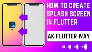 How to Create Splash Screen in Flutter [upl. by Nosyaj]