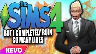 Sims 4 but I completely ruin so many lives [upl. by Ettie]