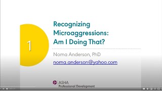 Recognizing Microaggressions Am I Doing That 11 [upl. by Eillil]