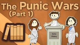 Rome The Punic Wars  The First Punic War  Extra History  Part 1 [upl. by Had]