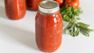 How to Can Spaghetti Sauce [upl. by Neelik]